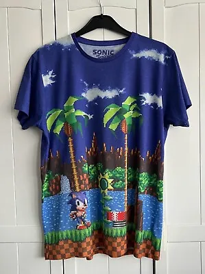 Buy RARE  Sega Sonic The Hedgehog T-Shirt Size Large • 18£