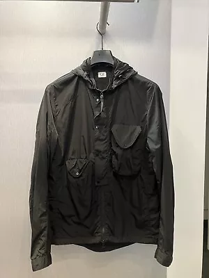 Buy Cp Company Goggle Chrome Jacket Col Black RRP£550.00 Size L • 150£