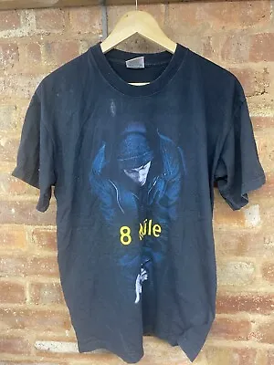 Buy EMINEM 8 Mile Vintage 2002 T Shirt Black M Hip Hop Rap Tee 50 Cent D12 Promo LP • 149.99£