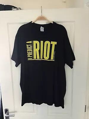 Buy Kaiser Chiefs Vintage 2004 I Predict A Riot Band T-shirt Graphic Black XL • 24.99£