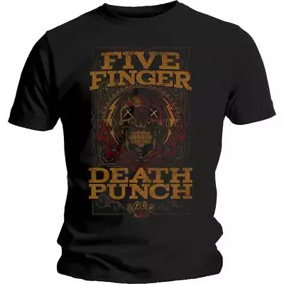 Buy Five Finger Death Punch - Wanted T-Shirt - Official Band Merch • 20.68£