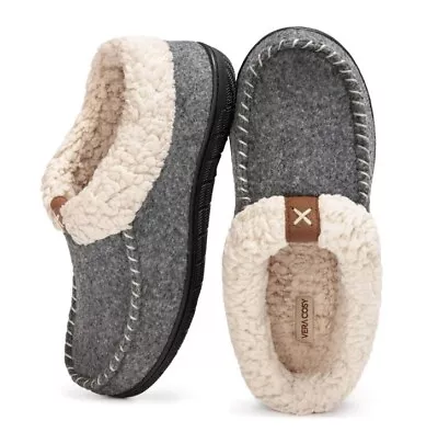 Buy Women's Comfortable Memory Foam Anti-Slip Slippers Size 9UK • 9.99£