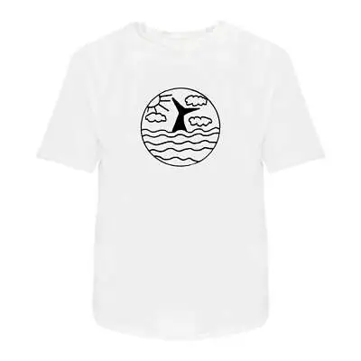 Buy 'Whale Tail Circle' Men's / Women's Cotton T-Shirts (TA035208) • 11.89£