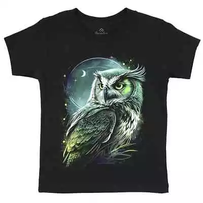 Buy Night Owl T-Shirt Animals Moon Nocturnal Bird Animal Nature Wildlife Stars E292 • 10.99£