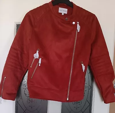 Buy Ladies Next Petite Biker Style Jacket Size 16P • 15£