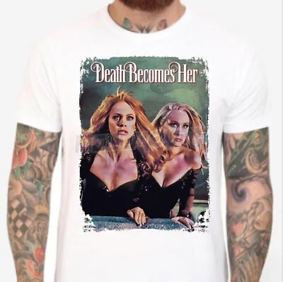 Buy Death Becomes Her T-shirt - Mens & Womens Sizes S-XXL  Meryl Goldie 1992 Retro • 15.99£