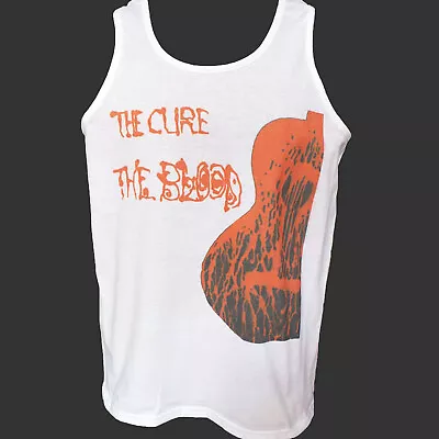 Buy The Cure Goth New Wave Punk Rock T-SHIRT Vest Top Unisex White S-2XL • 13.99£