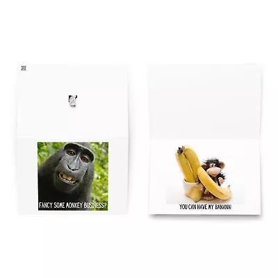 Buy Monkey Business Greeting Card • 8.54£