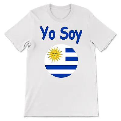 Buy  Yo Soy Uruguayo/ Uruguaya Unisex T-Shirt Crew Neck Unisex  Unique Design White • 23.67£