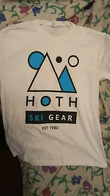 Buy Star Wars Empire Strikes Back Hoth 1980 Ski Gear T Shirt Large • 20£