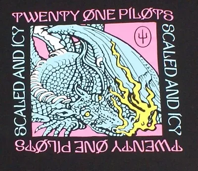 Buy 21 Twenty One Pilots Scaled And Icy Album Art T Shirt,  Size Small • 12.96£