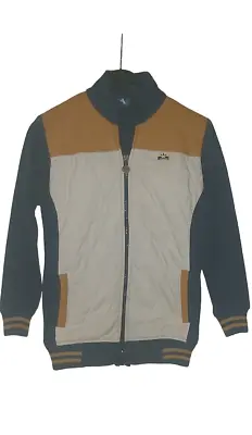 Buy Adidas Track Jacket Mens Small To Medium Vintage Fleece Zip Up Retro Coat RARE • 21.21£