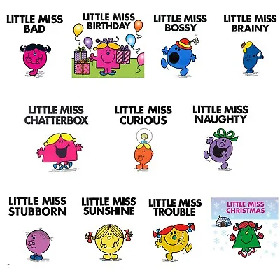 Buy Little Miss - Iron On Tshirt Transfers - A6 A5 A4 • 3.77£