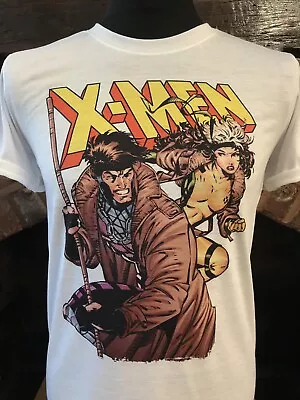 Buy X-men Gambit & Rogue T-shirt - Mens & Women's Sizes S-XXL - Animated Retro 90s • 15.99£