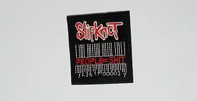 Buy Slipknot People=Sh*t Iron-On/Sew-On Embroidered Clothing Patch Badge Rock Metal • 12.99£