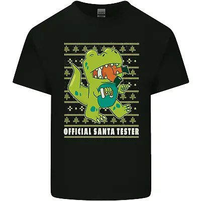 Buy Christmas Official Santa T-Rex Dinosaur Mens Cotton T-Shirt Tee Top • 11.75£