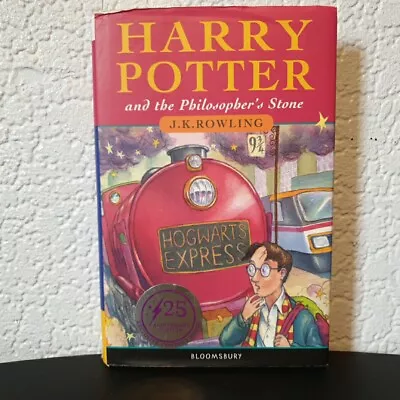 Buy Harry Potter And The Philosopher’s Stone – 25th Anniversary Edit - Hardcover VGC • 8.99£