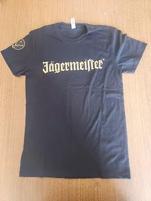 Buy Jagermeister  Promo Short Sleeve Logo T-shirt Black Size Small  • 9.46£