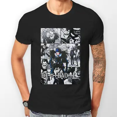 Buy Death Note Ryuk Manga Strip Kira L Anime Unisex Tshirt T-Shirt Tee ALL SIZES • 17£