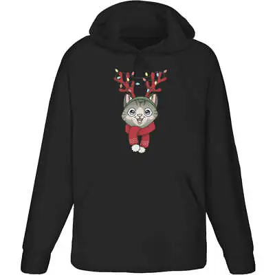 Buy 'Christmas Cat' Adult Hoodie / Hooded Sweater (HO028179) • 24.99£