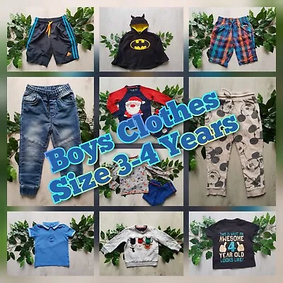 Buy Boys Clothes Make Build Your Own Bundle Job Lot Size 3-4 Years Jeans T-Shirt • 3.49£