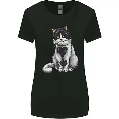 Buy I Love Cats Cute Kitten Womens Wider Cut T-Shirt • 8.75£