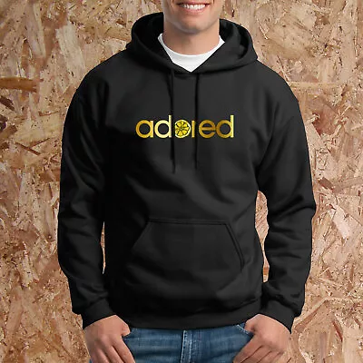 Buy Adored Wanna Be Gloss Metallic Gold Ian Stone Brown Valentines Roses HOODIE • 16.95£