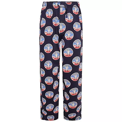 Buy Mens Character Lounge Pants Pyjama Bottoms Jersey Cotton Drawstring Cuffed S-3XL • 7.95£