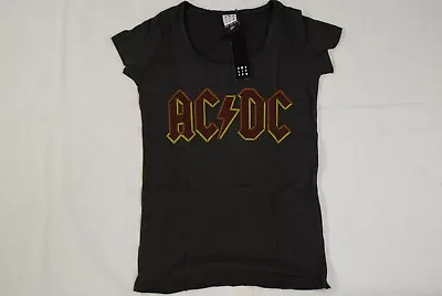 Buy Ac/dc Logo Amplified Ladies Womens T Shirt Bnwt Official Rare Highway To Hell • 14.99£