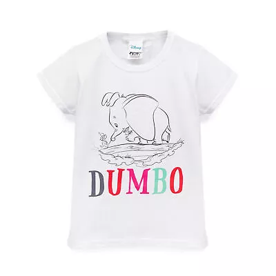 Buy Dumbo Girls Sketch T-Shirt NS7216 • 13.52£