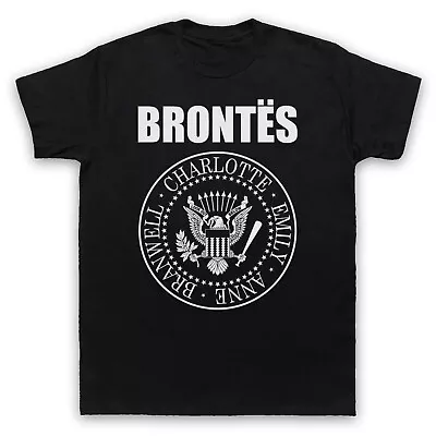 Buy Brontes Punk Band Parody Logo Bronte Literary Sisters Funny Adults T-shirt • 17.99£