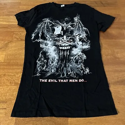 Buy Iron Maiden The Evil That Men Do 2012 Band Rock Music T-shirt Women’s Medium • 6.13£