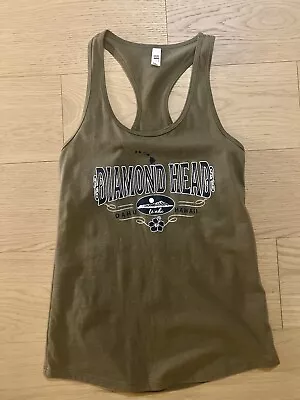 Buy Ideal T By Next Level Women Size S Diamond Head Tank Top, Military Green Hawaii • 7.57£