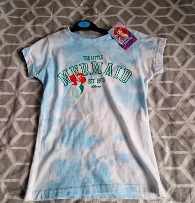 Buy Original Disney Princess The Little Mermaid T Shirt Age 6 To 7 • 11.99£