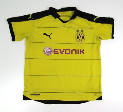 Buy Borussia Dortmund Shirt Jersey Puma YXXL 2015/16 Football Soccer Home Trikot • 14.39£