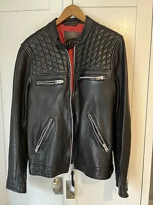 Buy AllSaints Leather Jacket • 70£