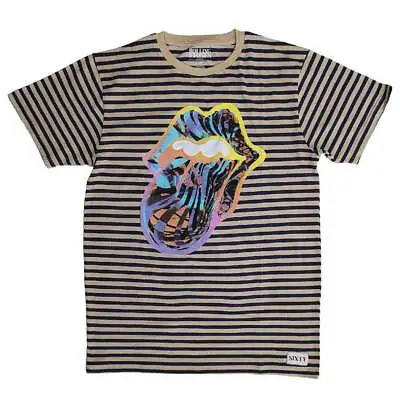 Buy The Rolling Stones Cyberdelic Stripes T Shirt • 17.95£