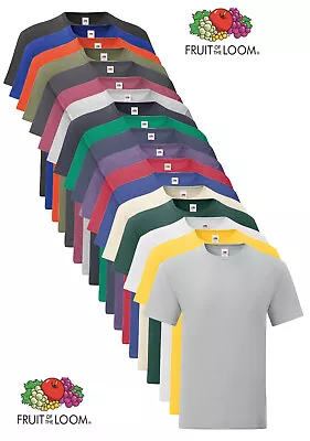 Buy Fruit Of The Loom Iconic 150 Slim Fit Ringspun Cotton Short Sleeve Tee T-Shirt • 6.55£
