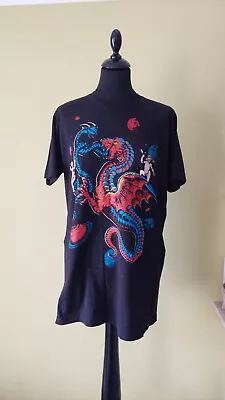 Buy Liquid Blue Dragon T-shirt. Celestial Dragons. Mens Medium. • 17.50£