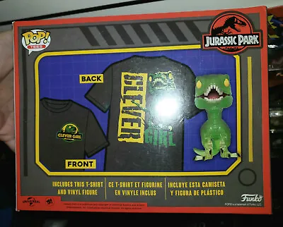 Buy Funko Jurassic Park Box Lunch Exclusive Clever Girl Green Translucent Raptor • 80.32£