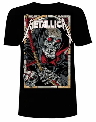 Buy Official Metallica T Shirt Death Reaper Black Classic Rock Metal Band Tee New • 15.94£