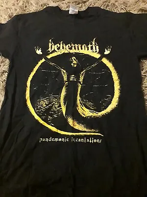 Buy BEHEMOTH Pandemonic Incantations Shirt Size S  • 15£