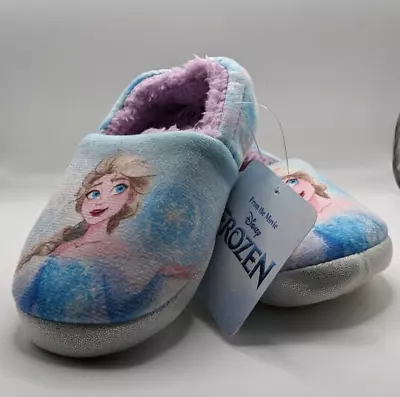 Buy Disney Frozen Girls Elsa Princess Cotton Fluffy Slippers Let It Go Size 6 / 7 • 9.95£