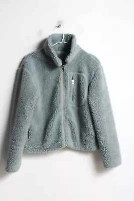 Buy Primark Womens Fleece Teddy Coat Jacket - Blue - Size 2XS XXS (D24) • 6.99£