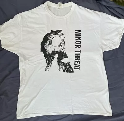 Buy Minor Threat T-shirt Hardcore Straight Edge Size XL • 10£