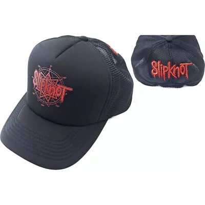 Buy Slipknot - Logo Trucker CAP - Größenverstellbar Official Merch • 21.51£