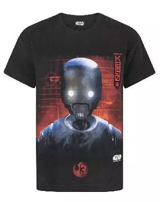 Buy Star Wars Black Short Sleeved T-Shirt (Boys) • 6.99£