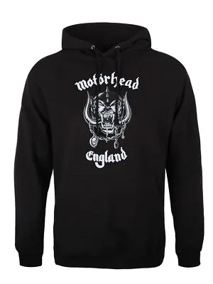 Buy Hoodie Motorhead England Pullover Men's Black • 32.99£