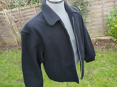 Buy Comme Des Garçons Homme Wool Blouson Jacket 90s Size Medium AD1995 • 325£