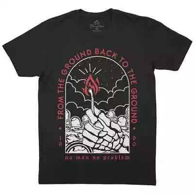Buy From The Ground Mens T-Shirt Horror No Men Problem Fire Grave Gothic P420 • 13.99£